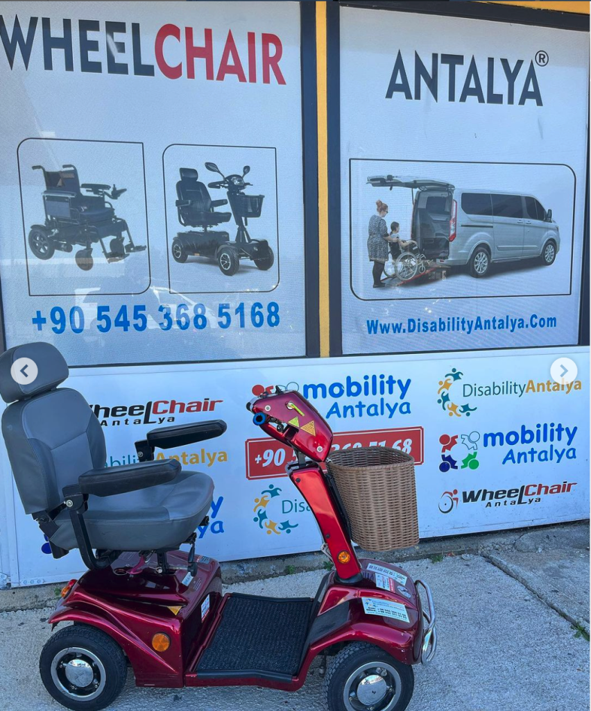 Mobility scooter heavy duty deluxe antalya